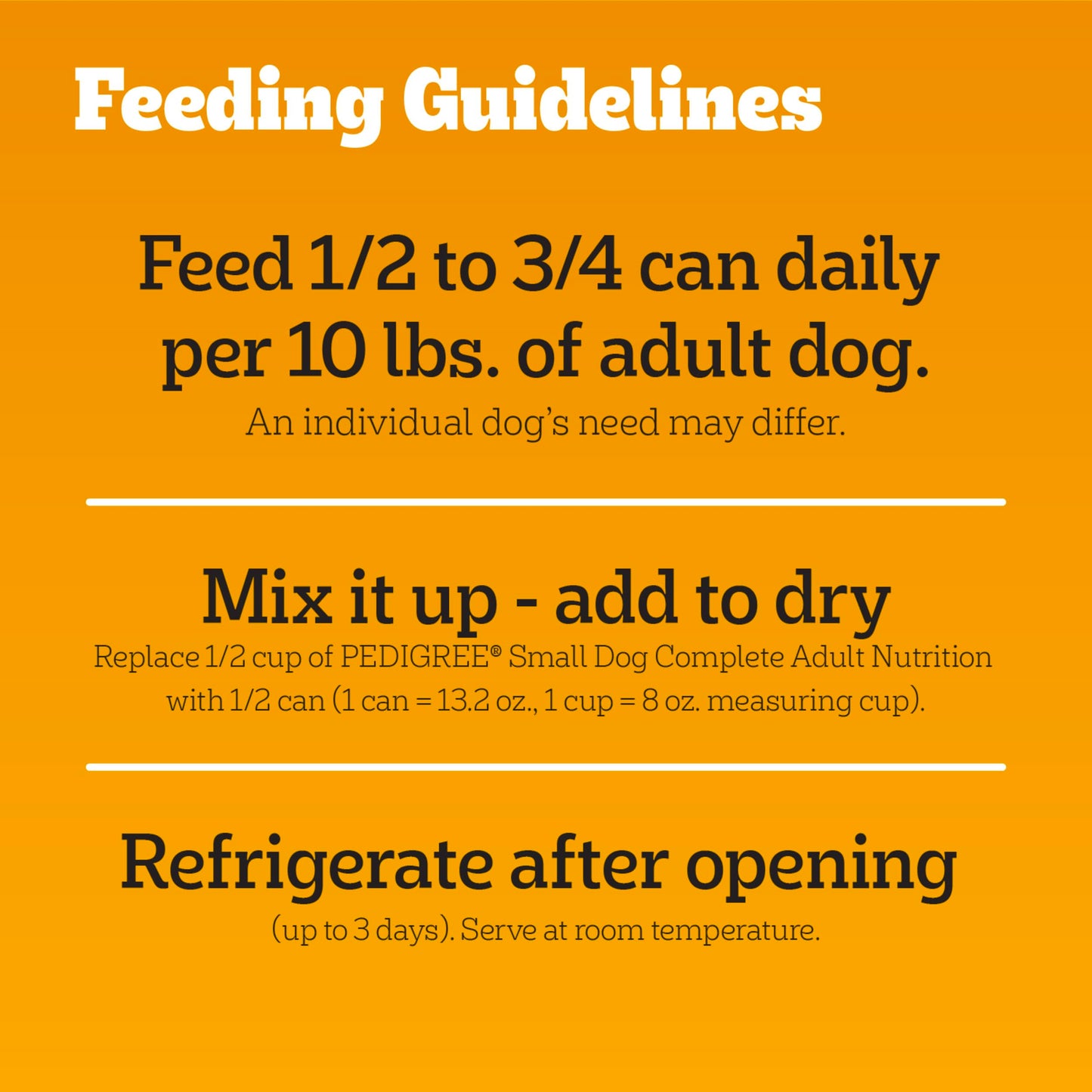 Pedigree Small Dog Tender Bites in Gravy Wet Dog Food Cans, Steak & Vegetable Flavor, 13.2 oz. Cans, 12 Count
