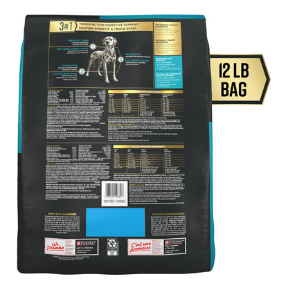 Purina Pro Plan AdvantEDGE Digestive Support Plus Salmon and Oat Meal Formula Adult Dry Dog Food - 22 lb Bag