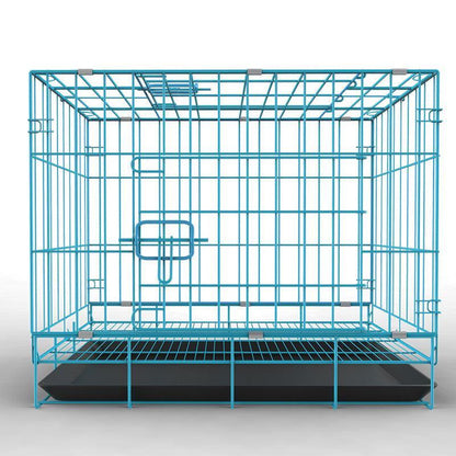 Bold Foldable Dog Pet Cage: Secure Enclosure For Your Furry Friend